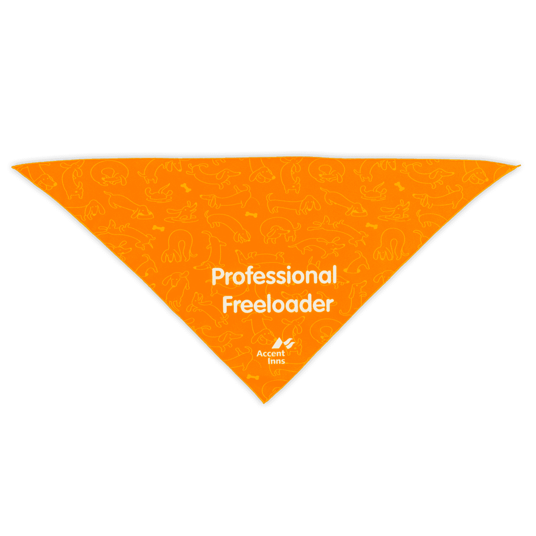 Custom full-color bandana printed by Printology