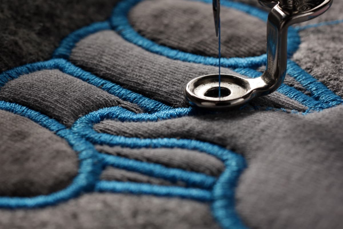Embroidery example