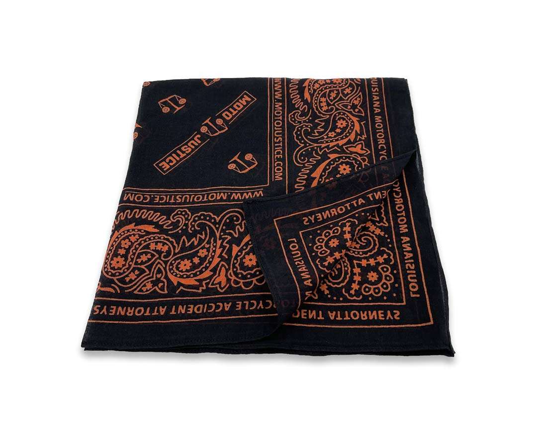 Double-sided cut and sew custom bandanas