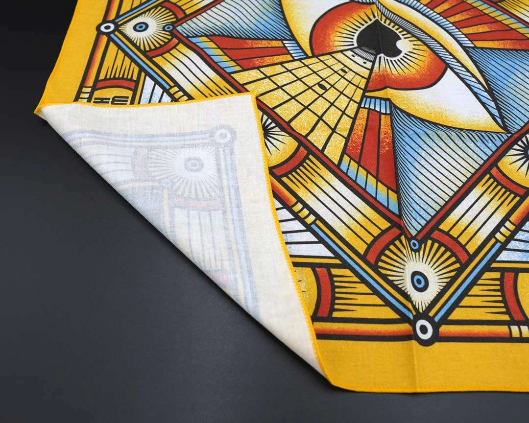 Digitally printed full-color custom bandanas